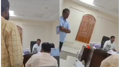 Telangana tahsildar taunts farmer on pesticide, video sparks row