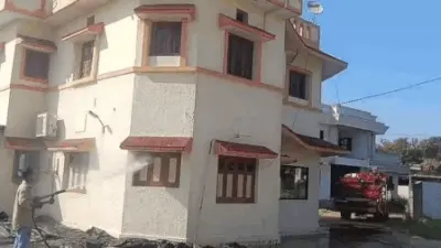 Fire brigade used to wash Gujarat BJP MLA's bungalow