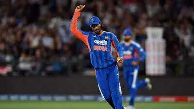 Tilak Varma sets T20I catches world record in 2026