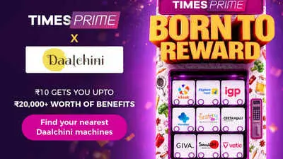 Times Prime puts Rs 1 lakh reward envelopes in Daalchini vending machines