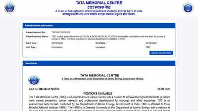TMC announces 57 vacancies, applications open till October 28