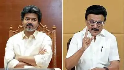 Tamil Nadu suspends 2 officials over Hindi on signboard, Stalin warns TVK