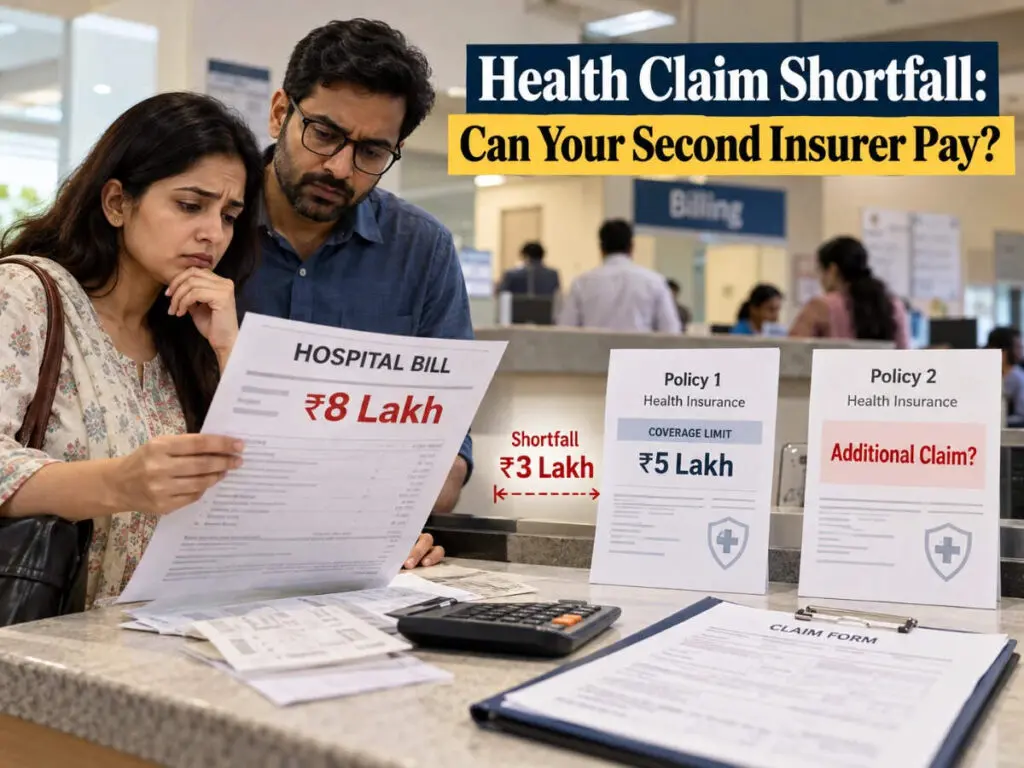 How to claim unpaid hospital bill from a second insurer