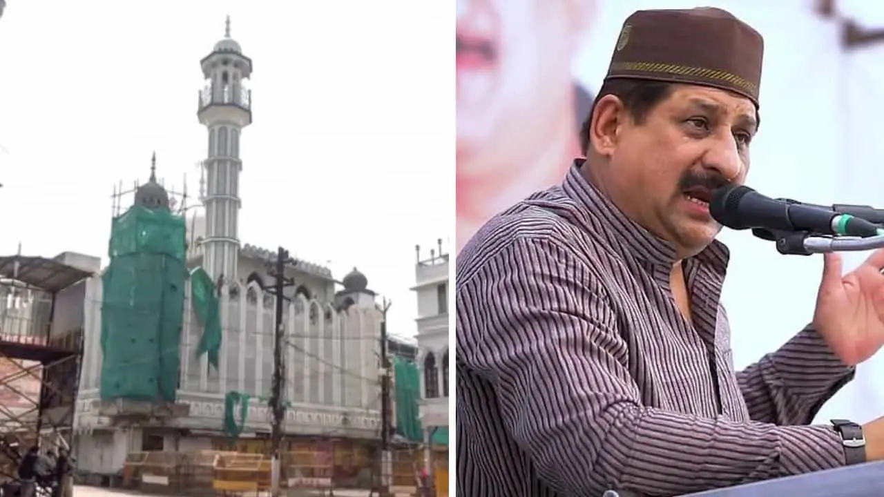 Congress MLA Arif Masood meets Ujjain officials over mosque minaret collapse