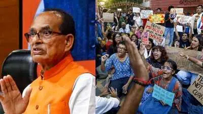 Shivraj Chouhan questions ‘kachori-samosa’ slogans at women’s safety protests