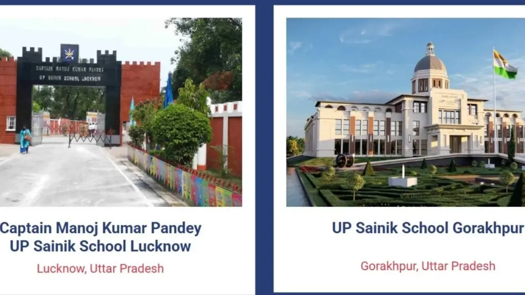 UP Sainik School registrations open until 25 October 2026