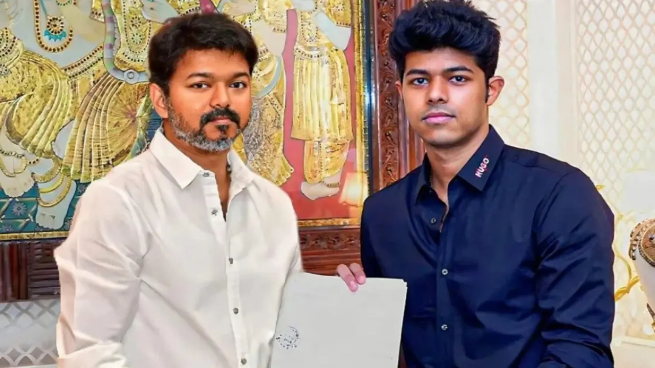 Vijay's son Jason Sanjay lists authorised accounts, warns of fakes