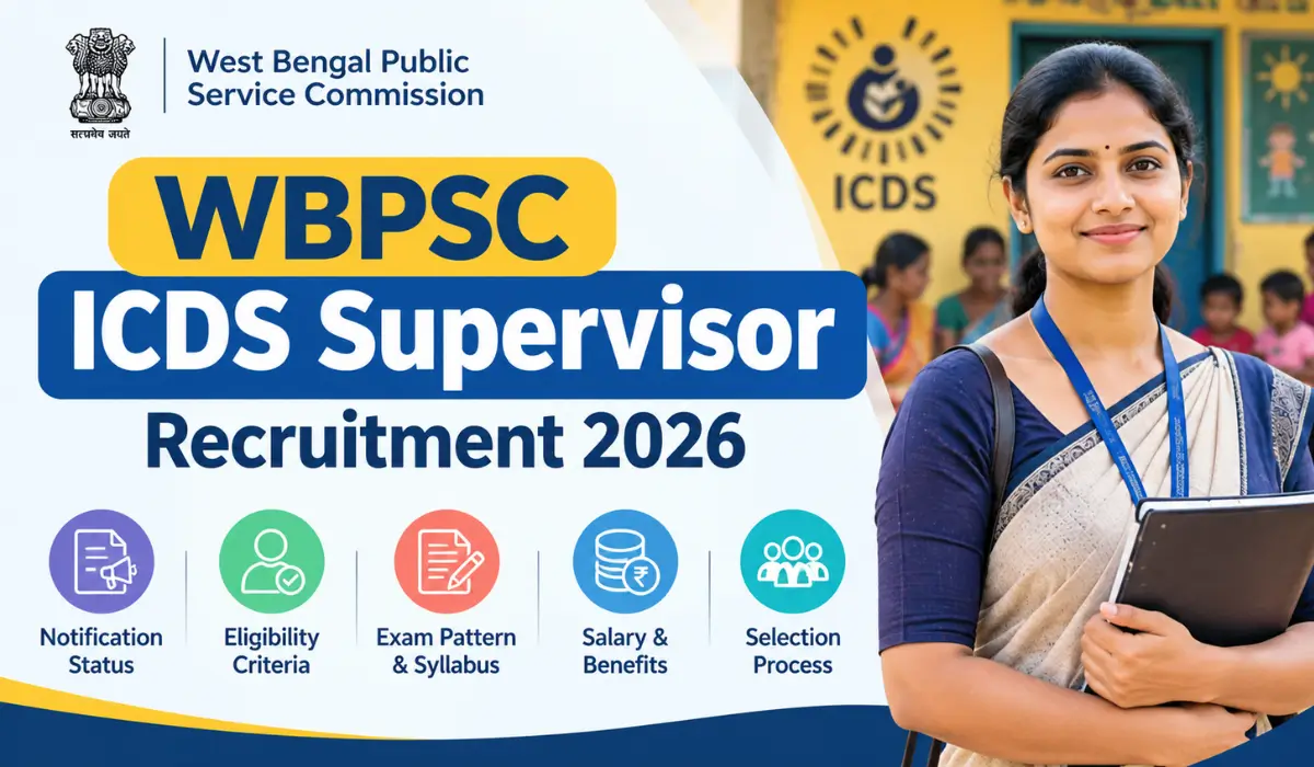 WBPSC expects 16,000 vacancies for ICDS Supervisor 2026