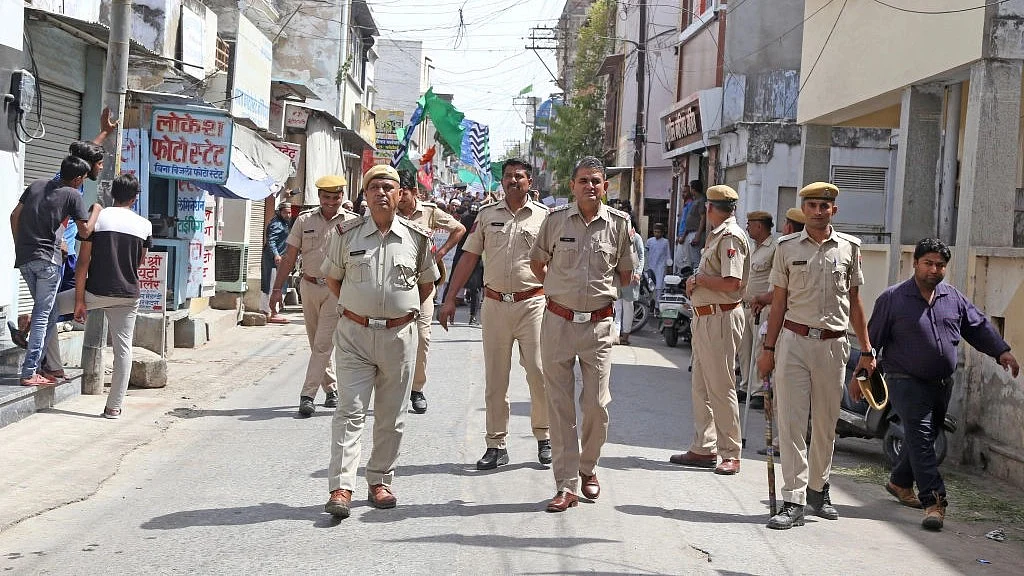 Alwar panchayat poll clash: 3-5 cops injured, 7 detained