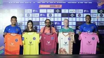 Rajasthan United FC unveil new kits for IFL 2026-27 season